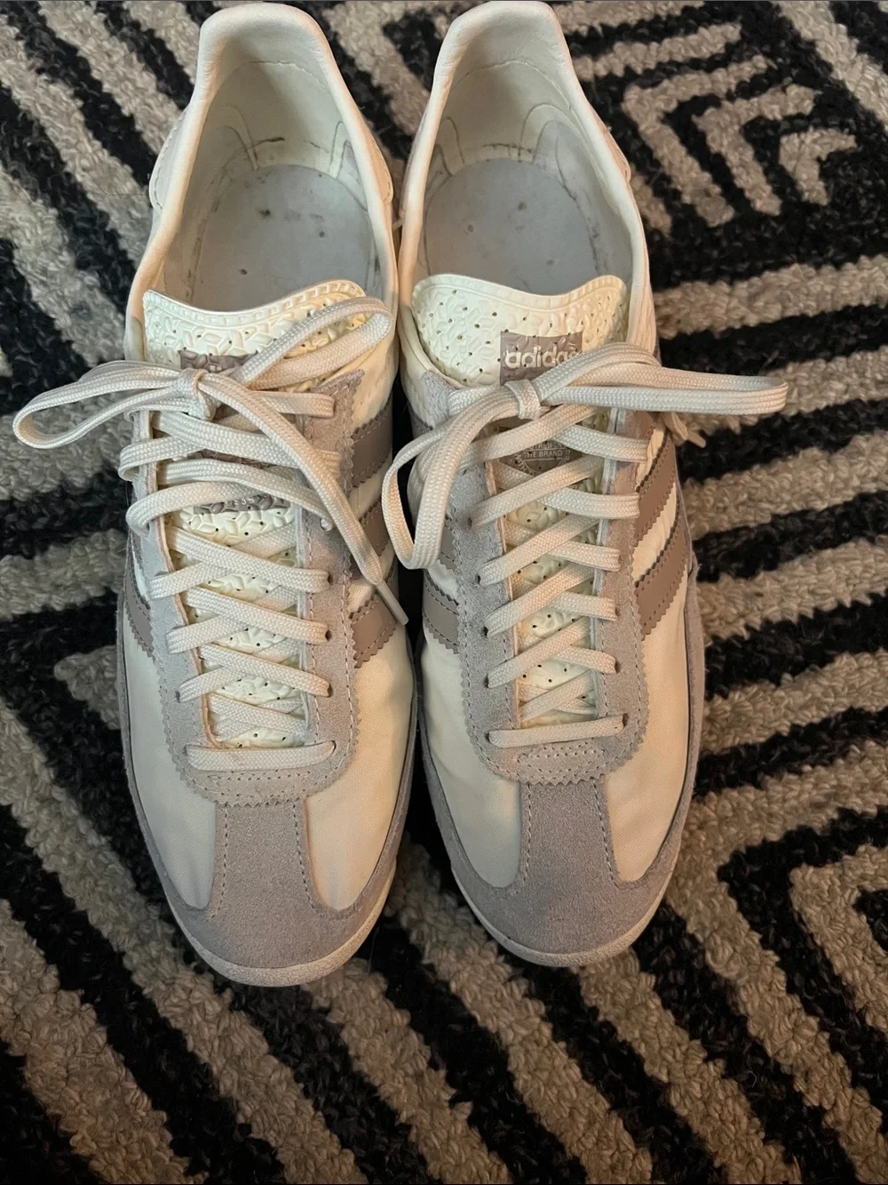 adidas Women's Off-White Retro Training Sneakers